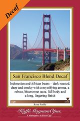 San Francisco Blend Decaf Coffee